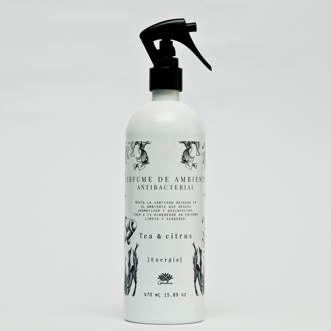 Perfume de ambiente antibacterial Tea & Citrus 500 mL